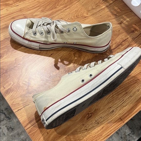 Converse Chuck Taylor All Star Low Top – Natural / Off-White Canvas - Picture 4 of 6